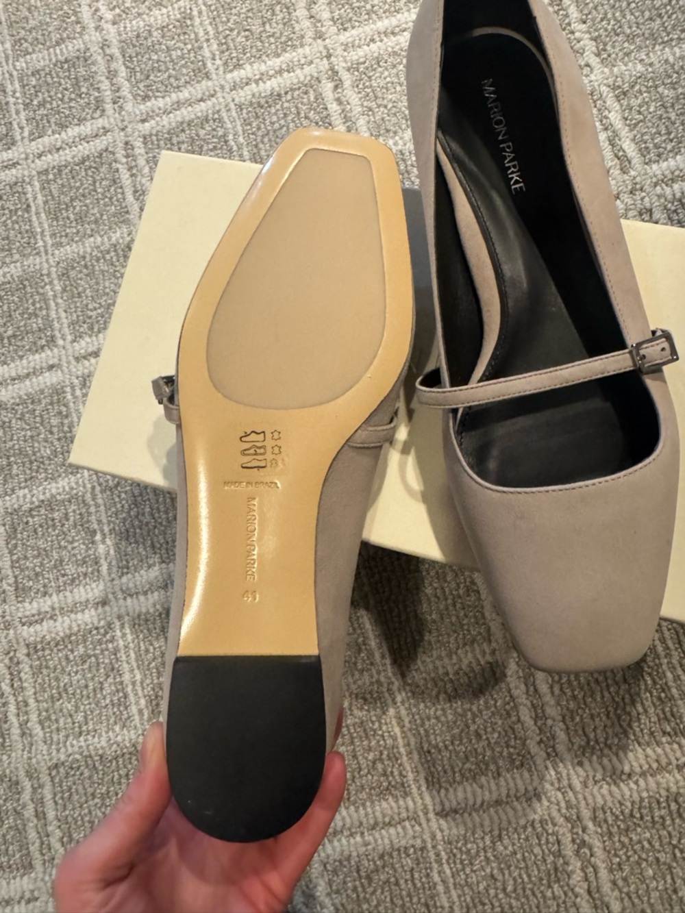 Marion Parke Women's Mary Jane Flats - Picture 2 of 4